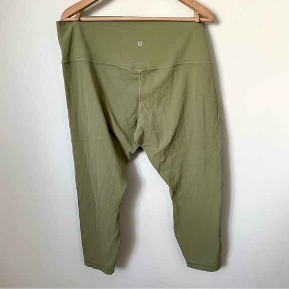 Lululemon Align Pant 25" Rosemary Green Size 20 - Picture 7 of 11